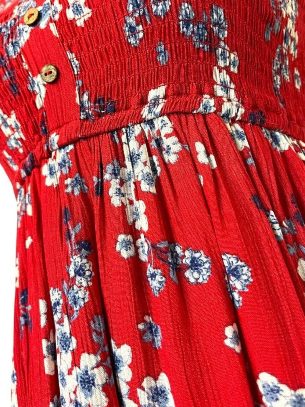 JAPNA Red Floral Mini Dress - Picture 4 of 8